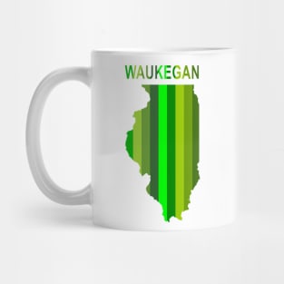 Green Waukegan Mug